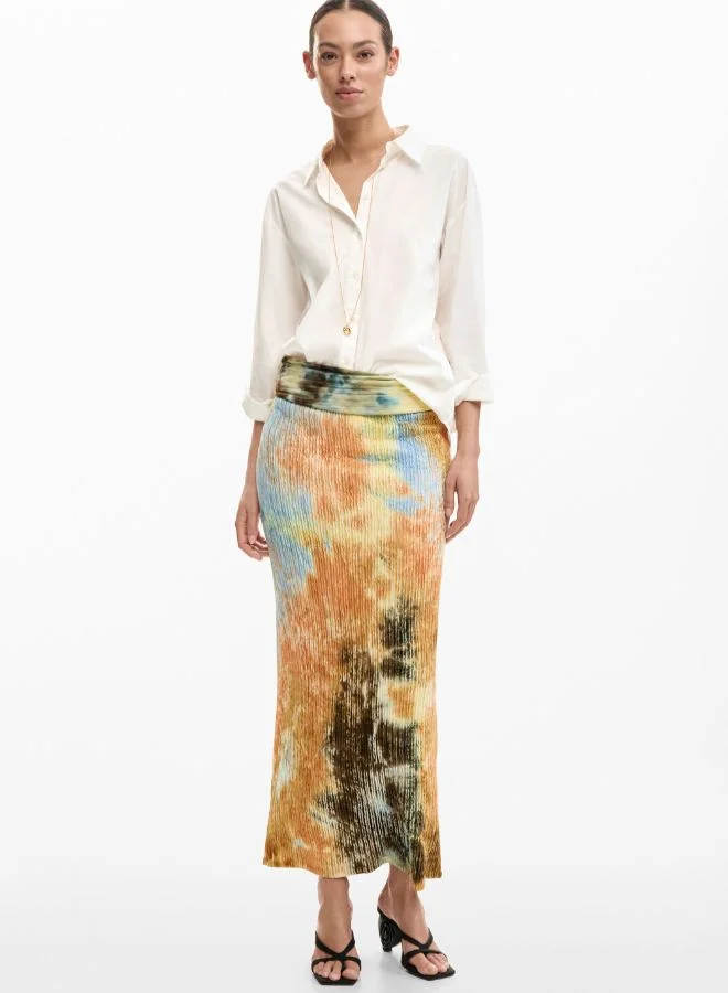 ديسيجوال ملمس التنورة الطويلة